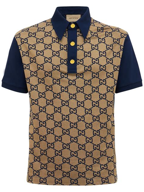 mens gucci black and gold.polo|gucci polo sale.